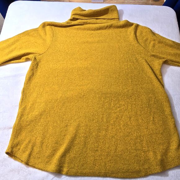 DG2 by Diane Gilman Women's Size XL Sequin Cuff Turtleneck Sweater - Picture 2 of 5